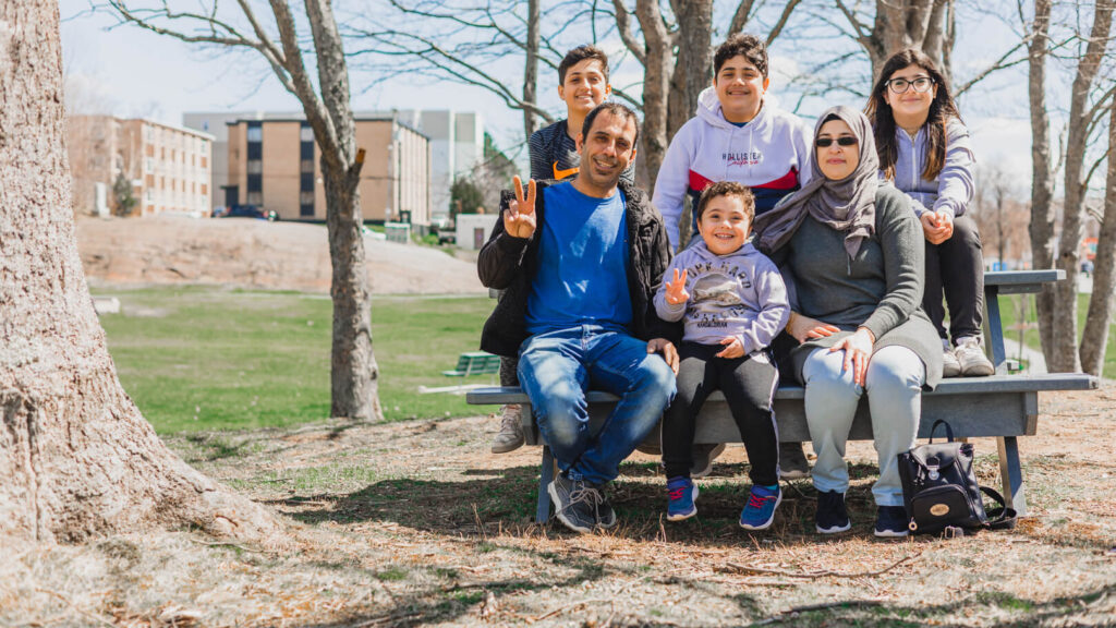 Meet Wael, Rana, and their family