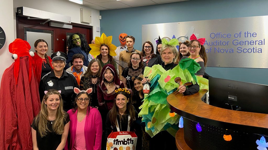 The Office of the Auditor General got creative during their campaign this year by including Halloween celebrations as part of their fundraising efforts.