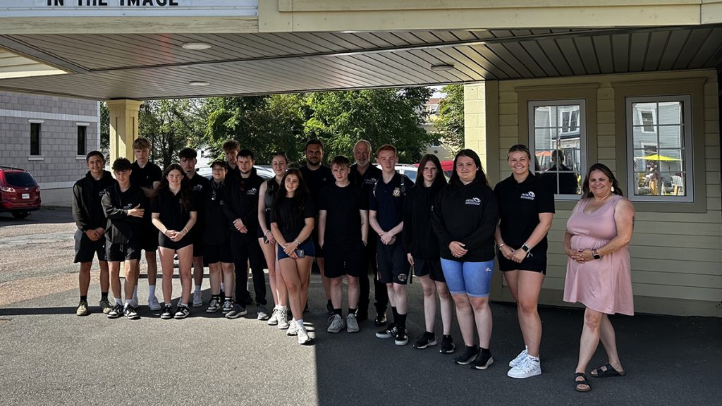 Students from Bridgend College came all the way from Wales to volunteer with organizations in Halifax and Colchester County!