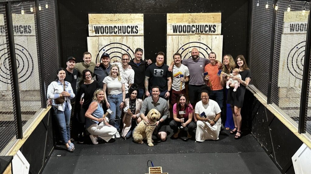 Our young professionals group, GenNext raised over $16,000 through donations, and events like axe throwing.