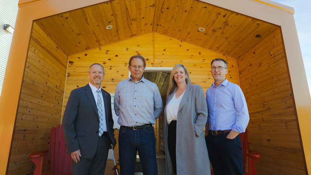Alexya Heelis and volunteers announced the Sunnyside Community in September 2024
