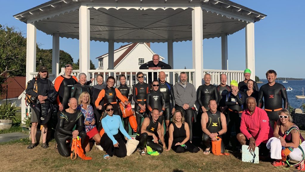 Swimmers took on the harbour swim challenge in Chester as part of the Province of Nova Scotia Harbour Swim. 