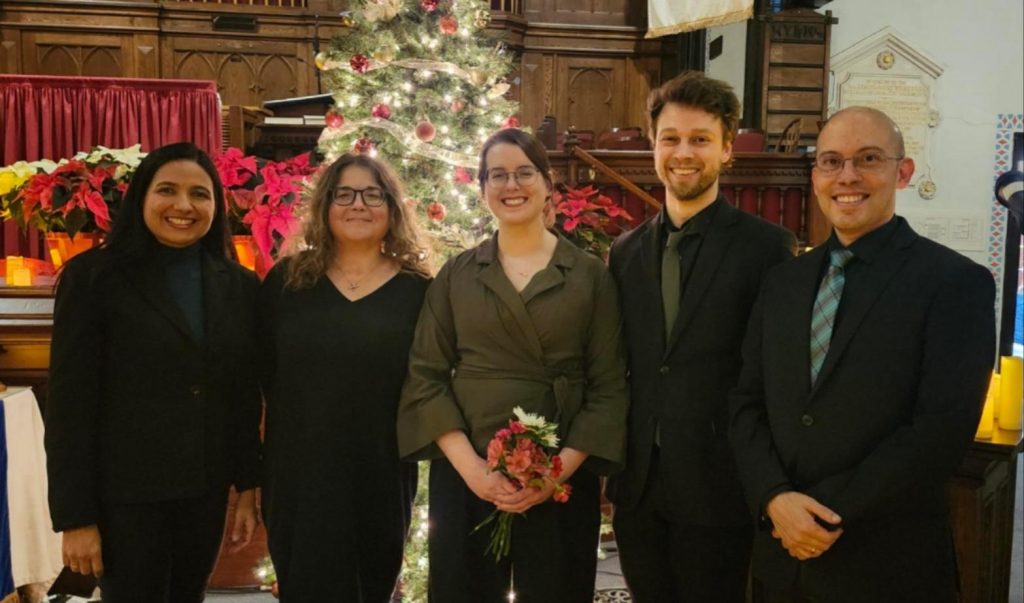 Thank you to the Elm City Quartet, who donated a portion of their Christmas concert proceeds to United Way. 