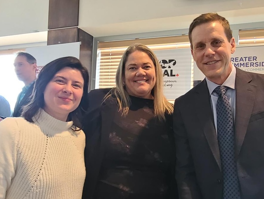 PEI staff joined the Summerside Chamber of Commerce for Breakfast with the Premier, with newly sworn in Premier, Rob Lantz.